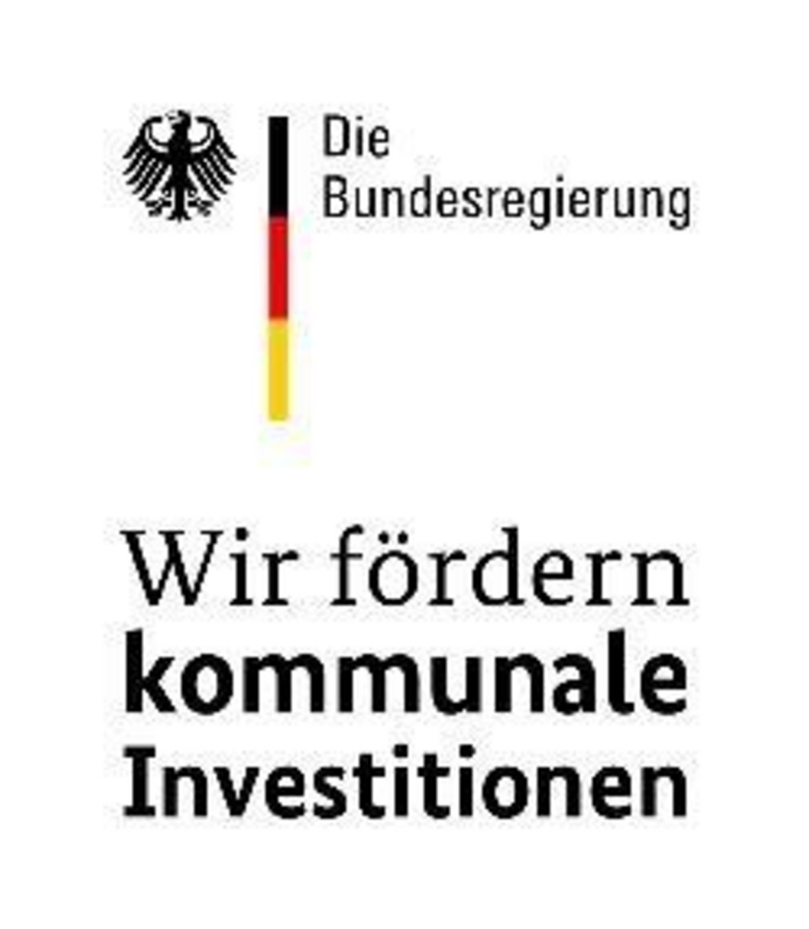Logo Bundesregierung - Wir fördern kommunale Investitionen